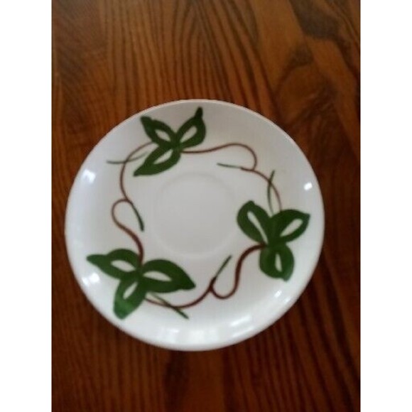 Vintage Saucer HERITAGE WARE by STETSON Hand-painted Underglaze - Picture 1 of 8